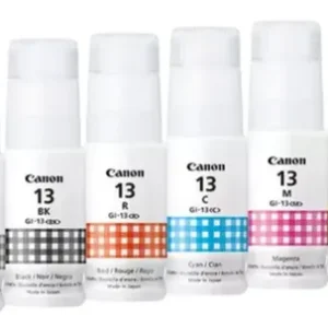 BOTELLA TINTA CANON G-13 G510 / G610 NEGRA / CYAN / MAGENTA / YELLOW / RED / GREY