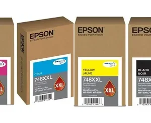 CARTUCHO DE TINTA EPSON T748XXL NEGRA, CYAN, MAGENTA Y AMARILLO