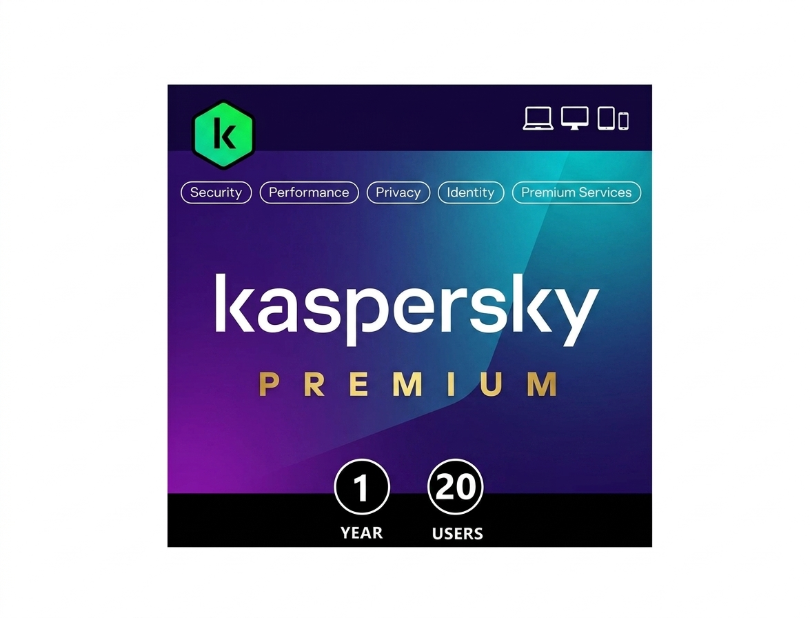 LICENCIA KASPERSKY PREMIUM 20 USUARIOS (12 MESES)