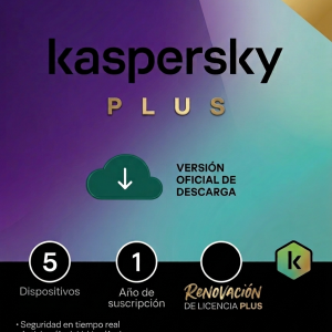 RENOVACION LICENCIA KASPERSKY PLUS 5 USUARIOS (12 MESES)