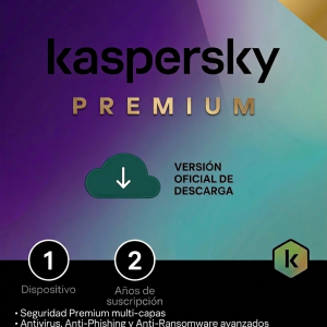 LICENCIA KASPERSKY PREMIUM 1 USUARIO (24 MESES)