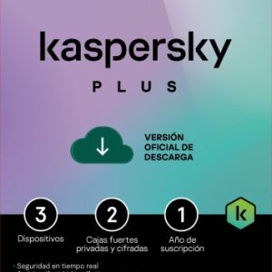 LICENCIA KASPERSKY PLUS 3 USUARIOS (12 MESES)