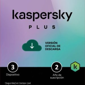 LICENCIA KASPERSKY PLUS 3 USUARIOS (24 MESES)