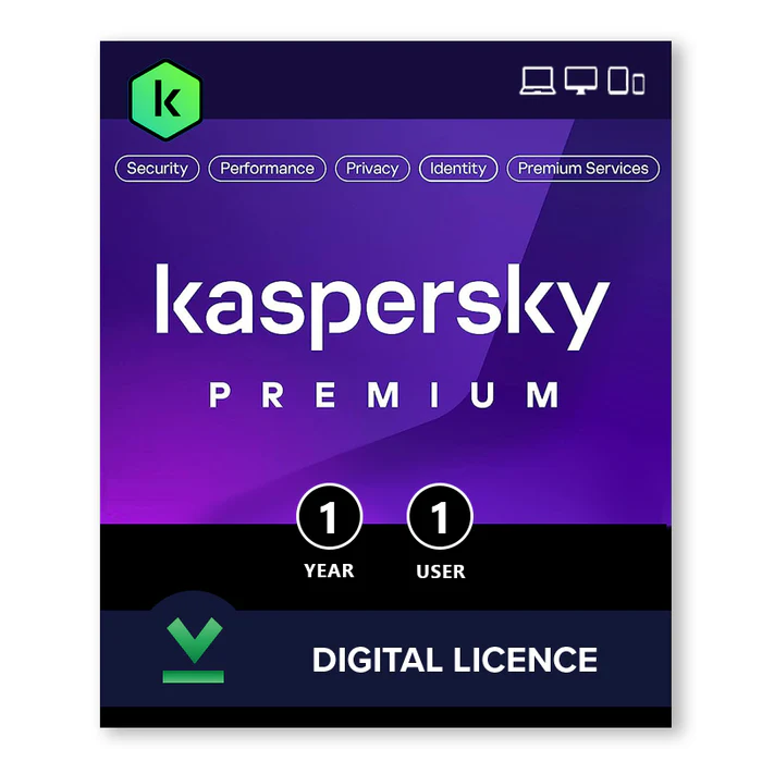 LICENCIA KASPERSKY PREMIUM 3 USUARIOS (12 MESES)