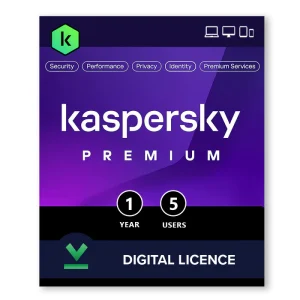 LICENCIA KASPERSKY PREMIUM 5 USUARIOS (12 MESES)