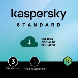 LICENCIA KASPERSKY STANDAR 3 USUARIOS (12 MESES)