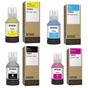 BOTELLA TINTA EPSON T49H1 PLOTER EPSON SC-T3100X / T3170X NEGRA, CYAN, MAGENTA Y AMARILLO