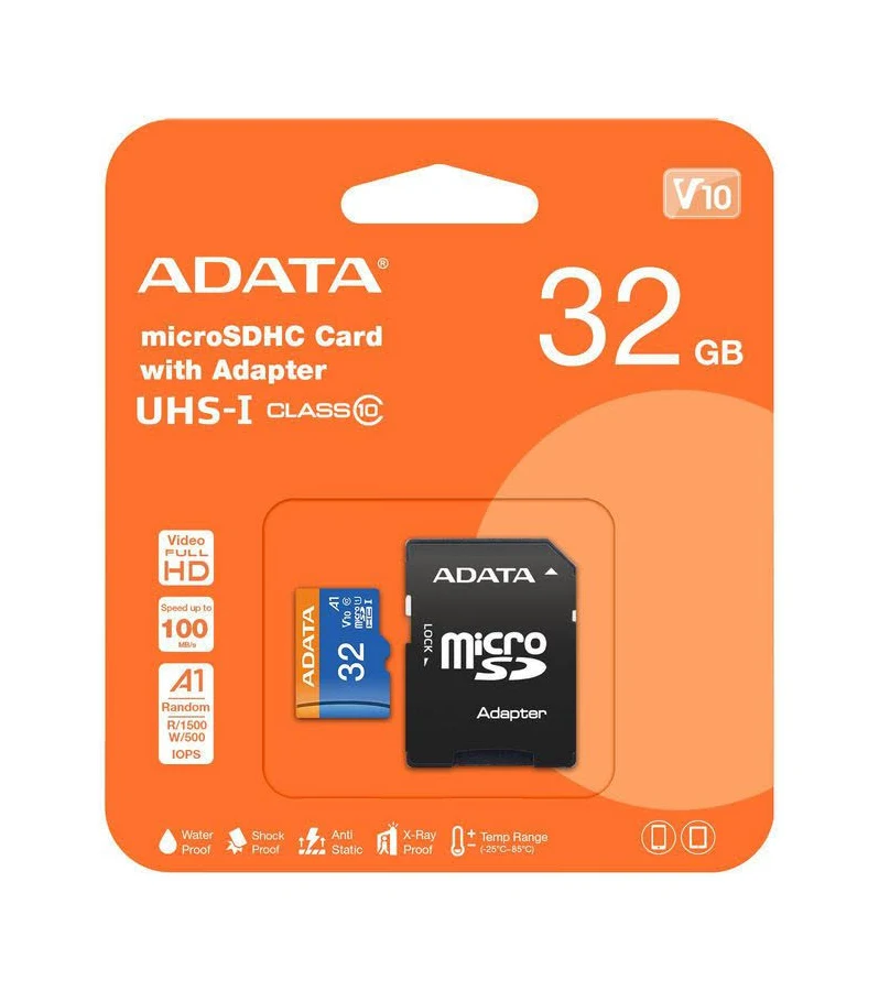 MEMORIA MICRO SD ADATA 32GB CLASE 10