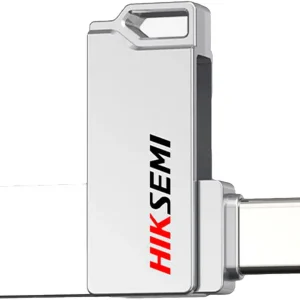 MEMORIA USB HIKVISION E327C SYNC DUAL – 128GB – CONECTOR USB A Y USB C – METALICA – SILVER