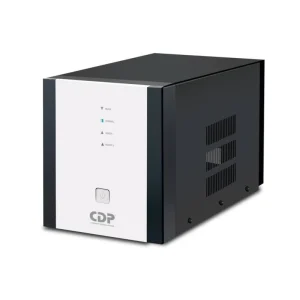 REGULADOR DE VOLTAJE DE ESCRITORIO CDP – 2400VA – 1200W – 9 TOMAS DE SALIDA REGULADAS Y CON SUPRESION – R-AVR2408