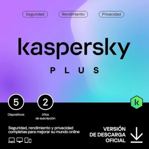 LICENCIA KASPERSKY PLUS 5 USUARIOS (24 MESES)