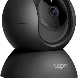 TP-LINK TAPO C201 – 1080P FHD – 360 HORIZONTAL – 114 VERTICAL – MICROFONO Y ALTAVOZ – HASTA 128GB MICRO SD – DETECCION DE MOVIMIENTO – NEGRA