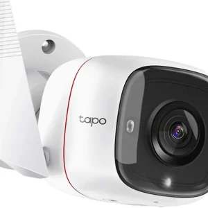 TP-LINK TAPO C310 – PARA EXTERIORES – RJ45 – 3MP – MICROFONO Y ALTAVOZ – HASTA 128GB EN MICRO SD – DETECCION DE MOVIMIENTO – VISION NOCTURNA