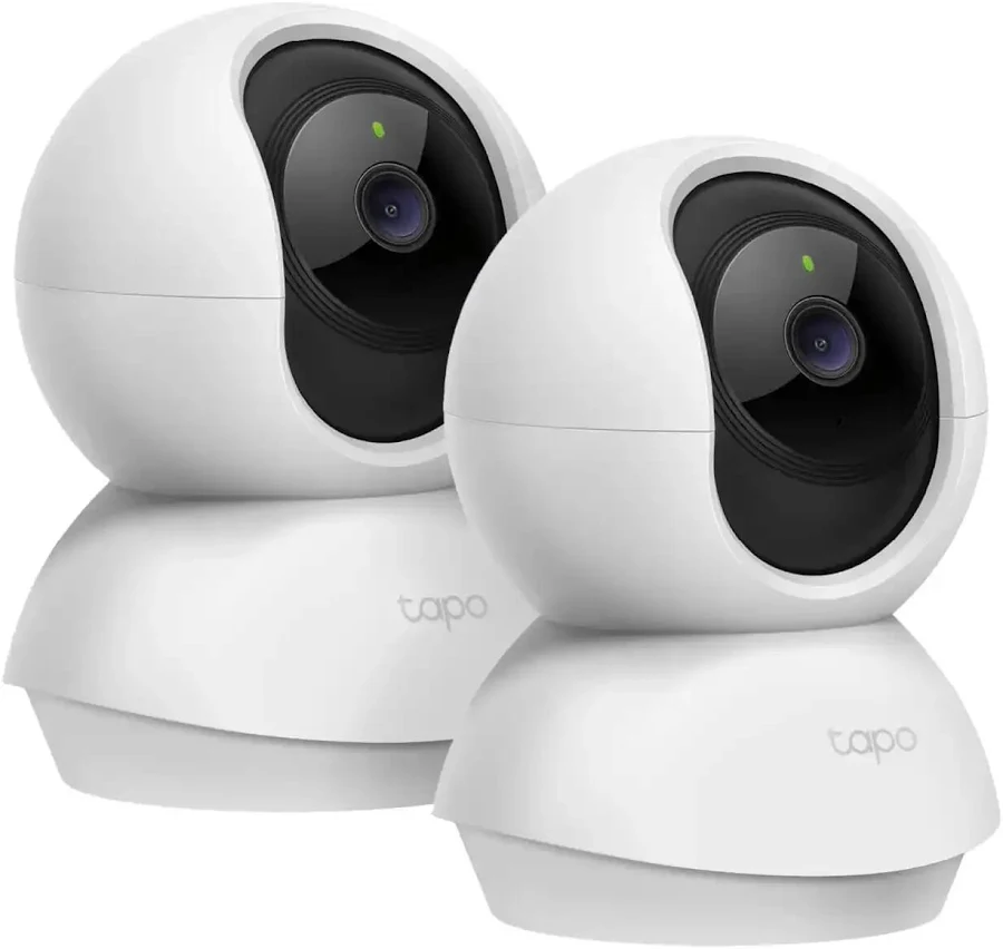 TP-LINK TAPO C200 * 2 UNDS - 1080P FHD - 360 HORIZONTAL - 114 VERTICAL - MICROFONO Y ALTAVOZ - HASTA 128GB EN MICRO SD - DETECCION DE MOVIMIENTO