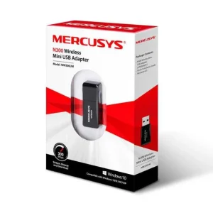 ADAPTADOR INALAMBRICO MERCUSYS MW300UM – NANO USB – 300MBPS