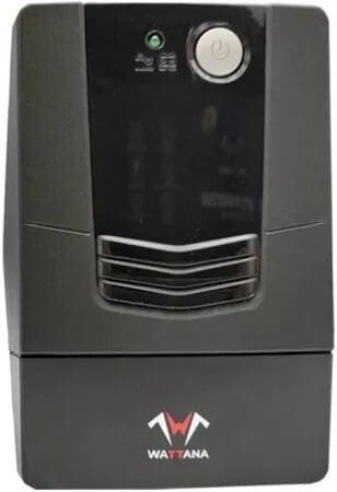 UPS WATTANA 850VA - 425W - INTERACTIVA - 6 CONECTORES DE SALIDA ( 4 CON AUTONOMIA - 2 RESURTIDORAS )
